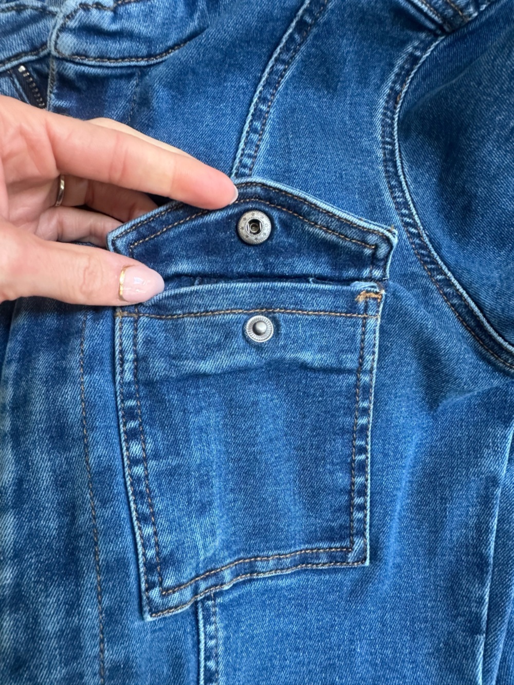 EUC Good American Fit for Success Denim Junpsuit - Picture 10 of 11